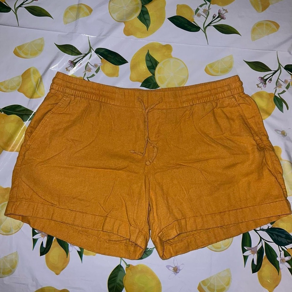 Yellow Old Navy shorts